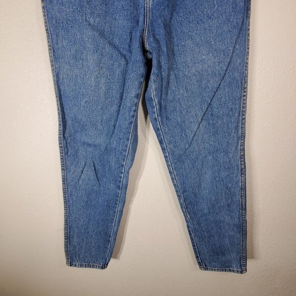 VTG Rio By Stephen Mardon High-Waisted Button-Fly Womans 9 Tapered Blue Jeans - Picture 8 of 13